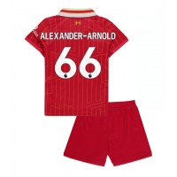 Maglia Calcio Liverpool Alexander-Arnold #66 Prima Divisa Bambino 2024-25 Manica Corta (+ pantaloncini)